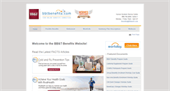Desktop Screenshot of bbtbenefits.com